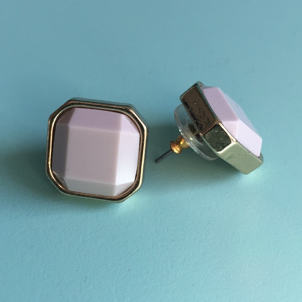Square Stud Earrings